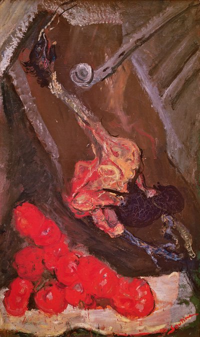 Turkey and Tomatoes by Chaim Soutine